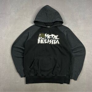 Metal Mulisha Black & Dark Gray Pullover Hoodie